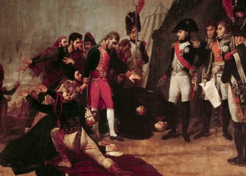 La resa di Madrid. Napoleone I riceve la resa di Madrid il 4 dicembre 1808