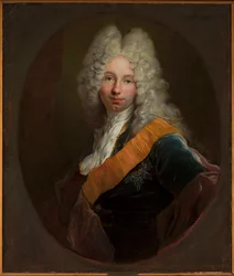 Friedrich Wilhelm Kettler (1692-1711) (Ritratto di un uomo con parrucca e l