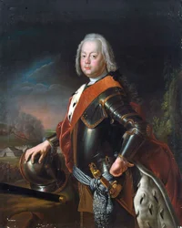 Ritratto di Christian August, Principe di Anhalt-Zerbst, 1725