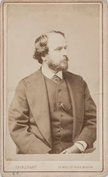 Ritratto del ballerino, coreografo e maestro di balletto Paul Taglioni 1808-1884, ca 1860