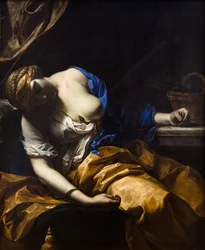 La morte di Cleopatra (olio su tela)