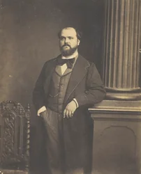 Senza titolo Uomo in piedi, en Face, 1855-1869
