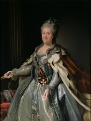 Ritratto di Caterina II (1729-96)