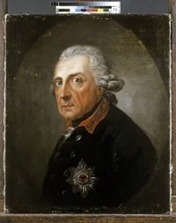 FRIEDRICH II di Prussia "Il Grande" Re di Prussia (1712-1786)