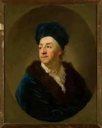 Ritratto di Johann Nepomuk Schaffgotsch (1713-1775) in vestaglia