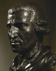 Joseph Haydn. Busto di piombo del cast ...