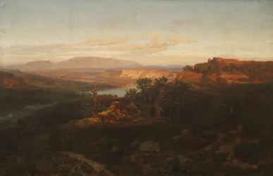 Paesaggio nel Palatinato Renano