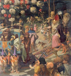 Visita della principessa della luna al re dei nani