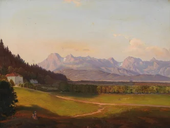 Villa Radetzky e le Alpi di Kamnik a Krain