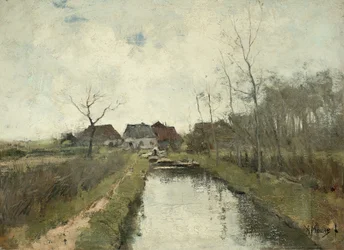 Casa su un fosso