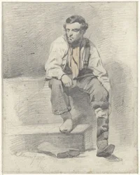 Lavoratore seduto