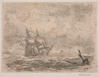 Una brigata in mare agitato