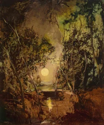 Anton Müller-Wischin Alba di luna
