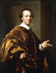 Ritratto di John, 7º conte di Galloway, tre quarti di lunghezza, c.1758