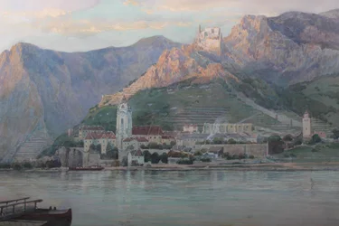 Anton Reckziegel Vista su Dürnstein