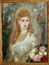 Maria Magda contessa Kuefstein ... (dipinto su tela)