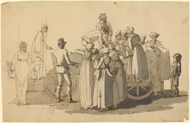 Scena di mercato