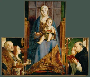 Santa Maria e il bambino con i santi Nicola di Bari, Anastasia, Orsola, Domenico ed Elena