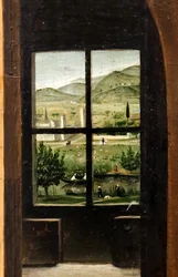 San Girolamo nello studio, particolare, 1475 circa (olio su tavola)