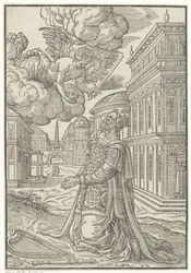 Davide in ginocchio