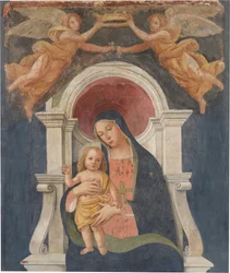 Antoniazzo Romano - Madonna con Bambino, 1495 ca.
