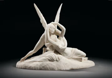 Psiche rianimata dal bacio di Amore, 1860 circa