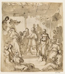 Danza sotto un pergolato