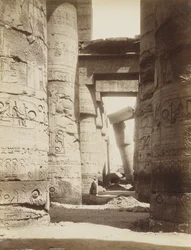 Interno della Sala Ipostila, Karnak