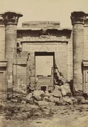 Medinet Habu: Colonne romane