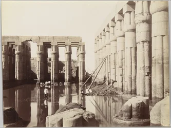 Tempio di Luxor (Vista del Cortile di Amenhotep III)