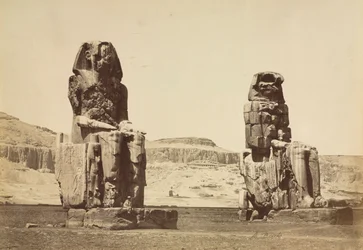 I colossi di Memnone, Tebe