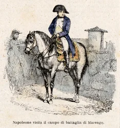 Napoleone Bonaparte in Italia, visita il campo di battaglia di Marengo