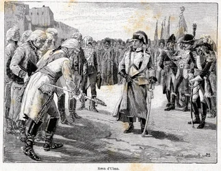 Napoleone Bonaparte, vittorioso nella battaglia di Ulm, il 20 ottobre