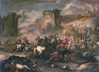 Scaramucce di cavalleria tra Crociati e Turchi