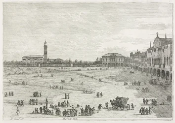 Vedute: Prà della Valle, Padova