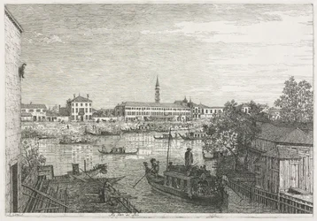 Vedute: Il porto di Dolo