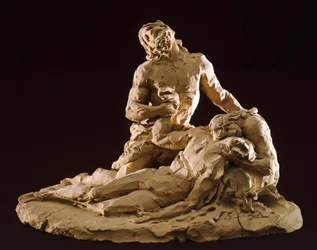 Compianto su Cristo (dettaglio)