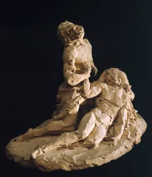 Compianto su Cristo (dettaglio)