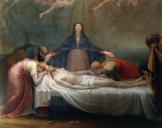 Compianto sul Cristo morto, di Antonio Canova, dettaglio