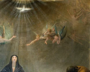 Compianto sul Cristo morto, dettaglio