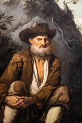 Il Viandante, dettaglio