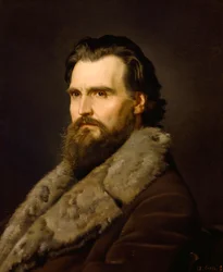 Ritratto dello scultore Giovanni Dupre, di Ciseri Antonio (1821-1891)
