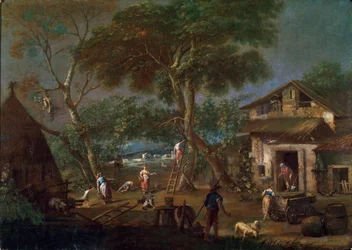 Paesaggio italiano, c1750-1795