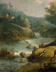 Primavera, di Antonio Diziani (1737-1797), dipinto (dettaglio)