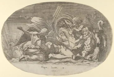Iride, Nettuno e Sonno, 1544