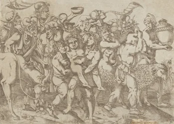 Silenus trasportato, 1543