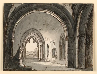 Interno di una chiesa vicino a Faenza