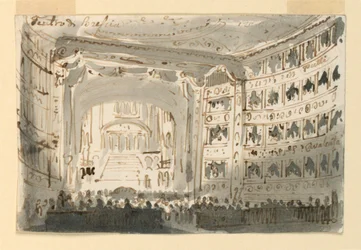 Interno del Teatro di Brescia