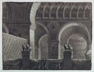 Scenografia, interno dell