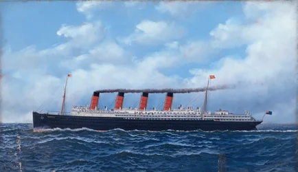 Il transatlantico Cunard Mauretania